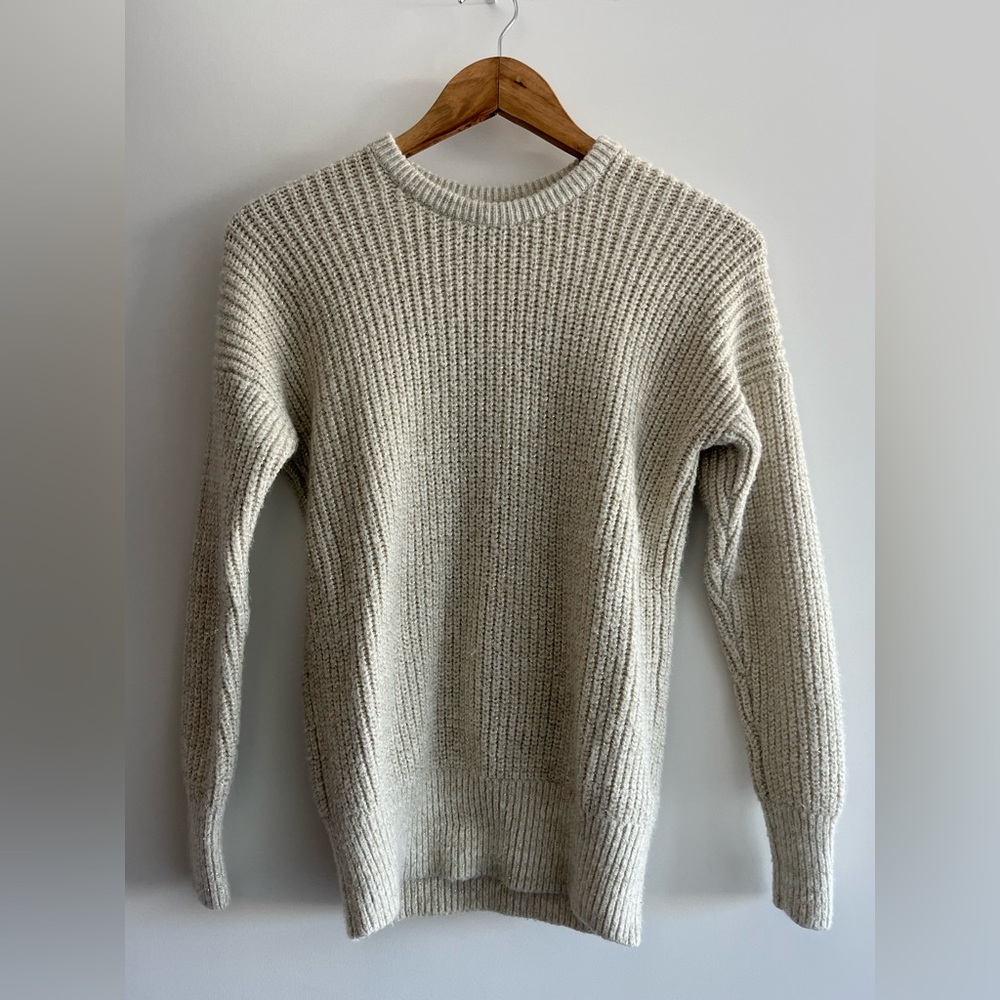 Abercrombie Crewneck Ribbed Sweater